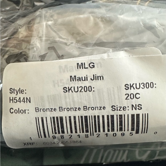 NWT Unisex Maui Jim Nautilus Bronze Titanium Sunglasses - Picture 9 of 11